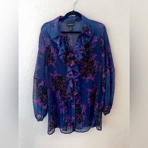 Lane Bryant Floral Tunic Size 14/16